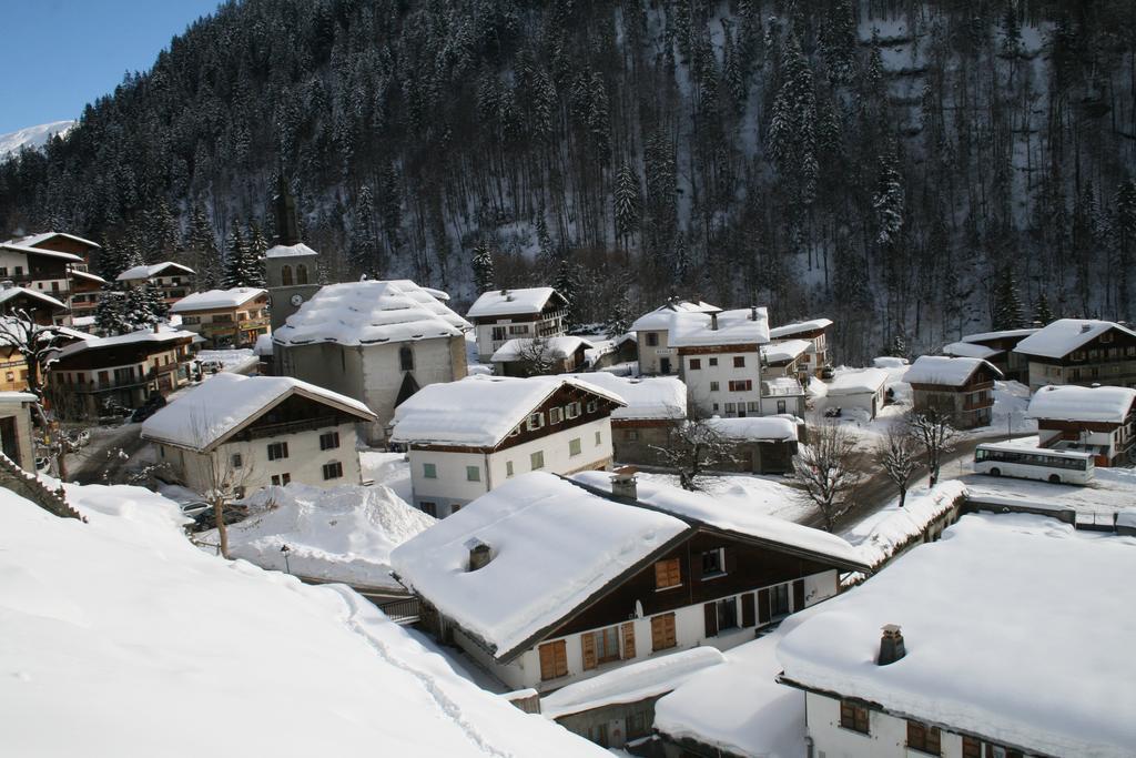 Le Caprice Des Neiges 1 Lägenhet La Giettaz Rum bild
